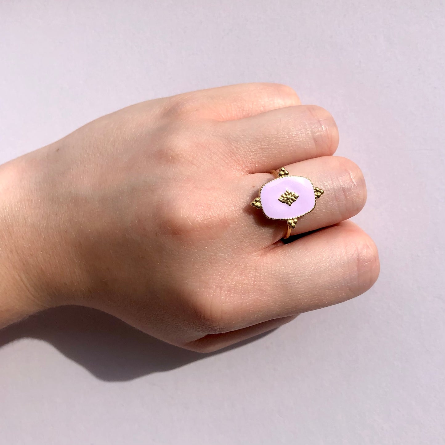 Bague violette